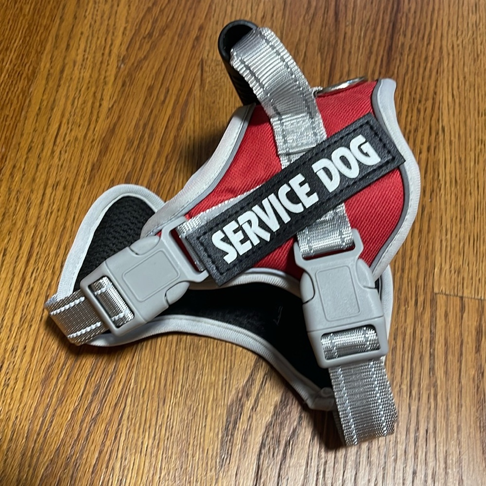 Service dog harness